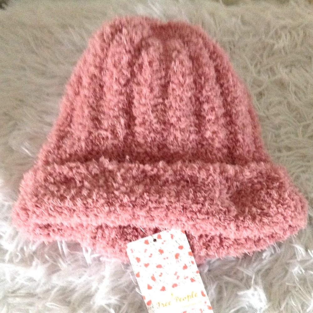 Free People Head In the Clouds Plush Beanie - Picture 2 of 6